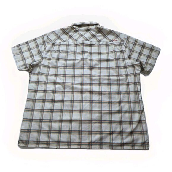 Ascend Performance Shirt Mens 2XL Plaid SS Vented Fishing Outdoors Lightweight - Picture 2 of 14